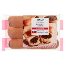 Tesco Buns with Poppy Seed Filling 360 g