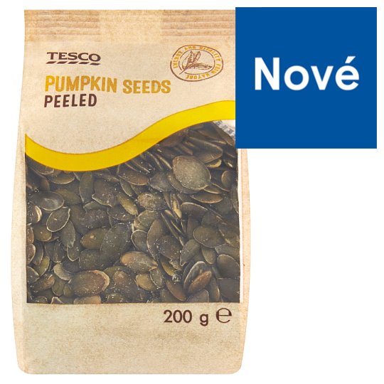 Tesco Tekvicové semená lúpané 200 g