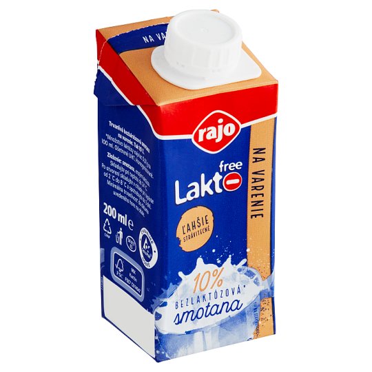 Rajo Lakto Free Cooking Cream 10% 200 ml