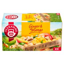 Teekanne World of Fruits Ginger & Mango ovocno-bylinný čaj 20 x 1,75 (35 g)