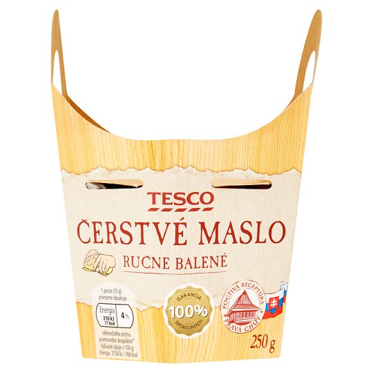 Tesco Čerstvé maslo 250 g