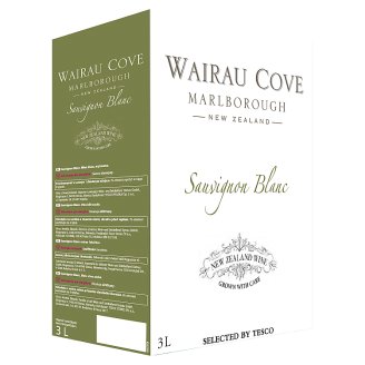 Wairau Cove Sauvignon Blanc Dry White Wine 3 L