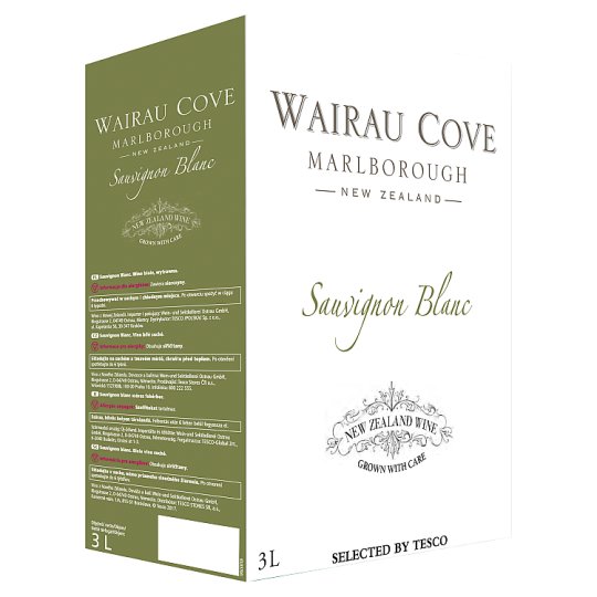 Wairau Cove Sauvignon Blanc biele víno suché 3 l