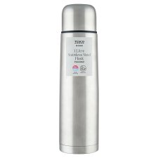 Tesco Home Stainless Steel Flask 1 L