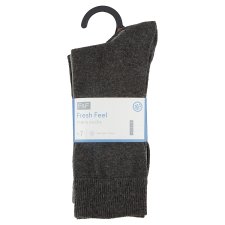 F&F Mens 7 Pack Grey Sock 9 to 12, Multi Grey