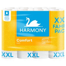 Harmony Comfort White XXL Family Pack toaletný papier 2 vrstvy 24 ks