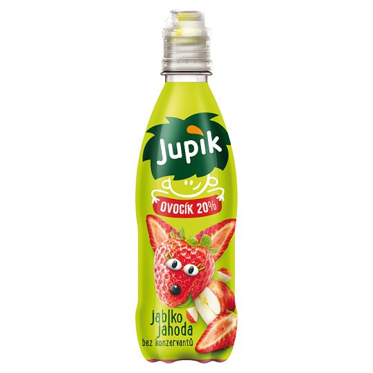 Jupík Ovocík 20% Jablko jahoda 330 ml