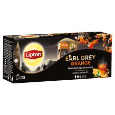 Lipton Earl Grey Orange 25 vrecúšok 35 g