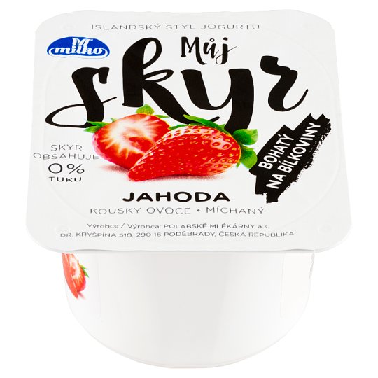 Milko Můj Skyr Jahoda/višňa 130 g