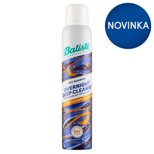 Batiste Overnight Deep Cleanse Dry Shampoo 200 ml Tesco Groceries