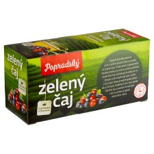 Popradský Green Tea - Blueberry and Cranberry 30 g
