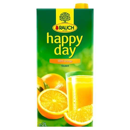 Rauch Happy Day Pomaranč 100% 2 l
