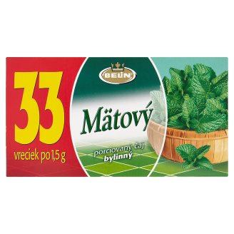 Belin Mätový porciovaný čaj bylinný 33 x 1,5 g