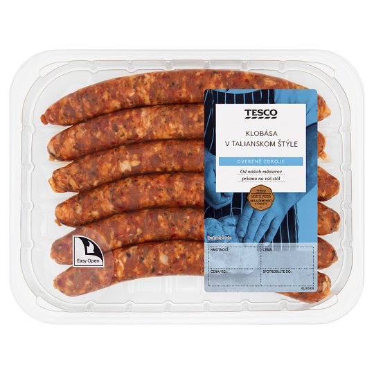 Tesco Klobása v talianskom štýle 0,300 kg