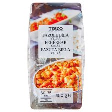 Tesco Large White Beans 450 g