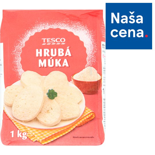 Tesco Hrubá múka 1 kg