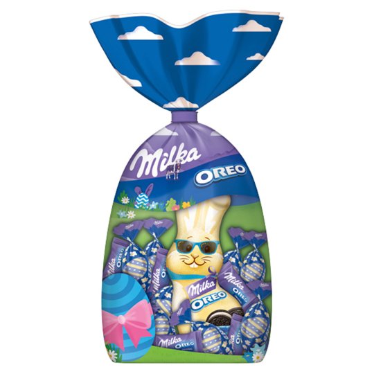 Milka & Oreo Gift Box, Rabbit, Eggs and Chocolate 224 g Tesco Groceries