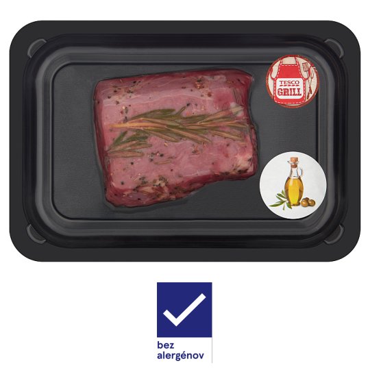 Tesco Grill Hovädzí steak zo stehna s olivovým olejom a bylinkami 0,200 kg