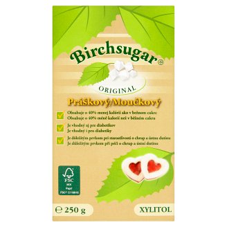Birchsugar Original xylitol práškový 250 g