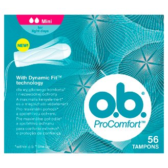 O.B.® ProComfort Tampóny Mini 56 ks