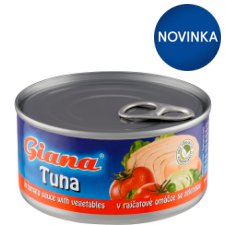 Giana Tuna in Tomato Sauce with Vegetables 170 g