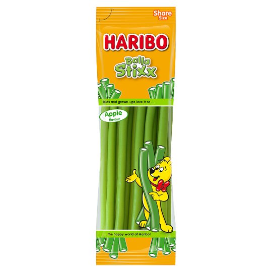 Haribo Balla Stixx Apple želé s príchuťou jablka 200 g