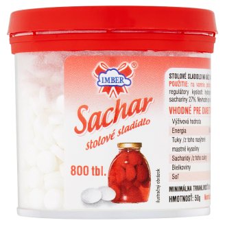 Imber Sachar stolové sladidlo bez kalórií 800 tbl. 50 g