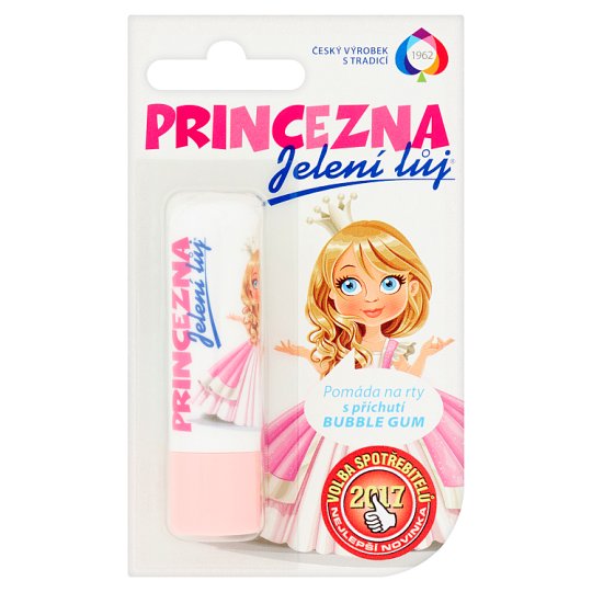 Jelení lůj Originál pomáda na pery princezná