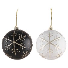 Bauble Snowflake 10 cm