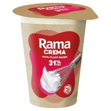 Rama Crema 100% rastlinná alternatíva na šľahanie (31%), 200 ml