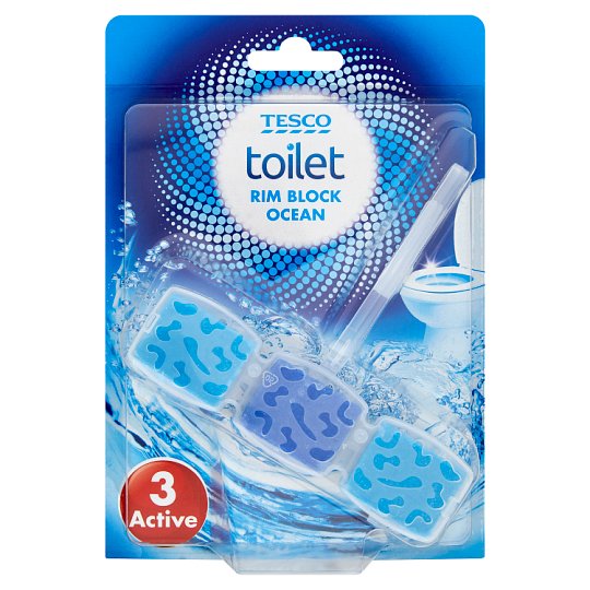 Tesco Toilet Rim Block Ocean 45 g Tesco Groceries