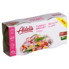 Aldelis Turkey Breast Marinated in Water 2 x 80 g (160 g)