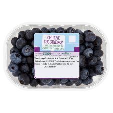 Tesco Čerstvá voľba Blueberries Packed 250 g