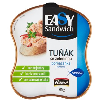 Hamé Easy Sandwich Tuniaková nátierka so zeleninou 90 g
