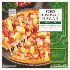 Tesco Stonebaked Hawaii Pizza 320 g