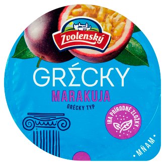 Zvolenský Jogurt grécky typ marakuja so zrniečkami 125 g