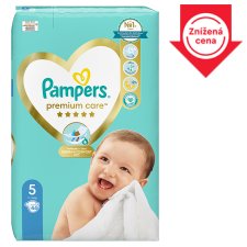 Pampers Premium Care Size 5, Nappy x44, 11kg-16kg