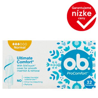 O.B.® ProComfort Tampóny Normal 32 ks