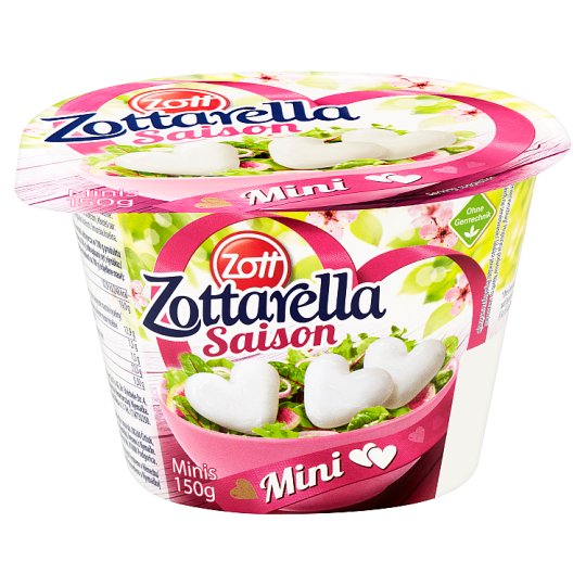 Zott Zottarella Saison Mini mozzarella 150 g