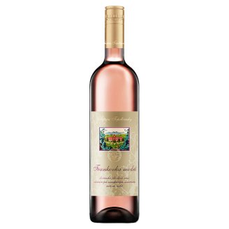 Château Topoľčianky Frankovka modrá slovenské akostné odrodové víno ružové suché 0,75 l