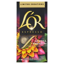 L'OR Espresso Arabica Rwenzori Roasted Ground Coffee 10 Capsules 52 g