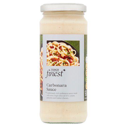 Tesco Finest Carbonara Sauce 340 g Tesco Groceries