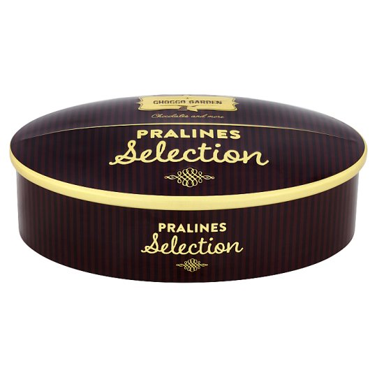 Chocco Garden Pralines Selection Dezert z mliečnej a horkej čokolády s náplňou 103 g