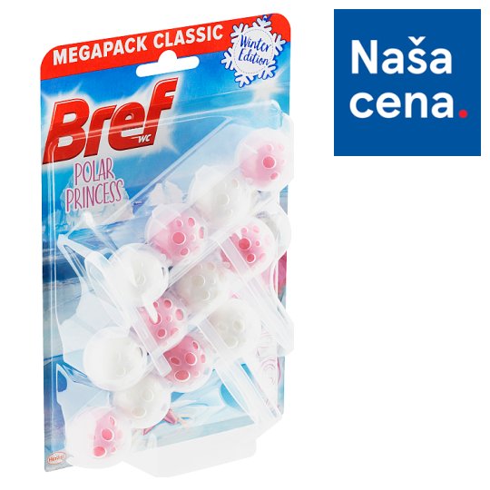 Bref Polar Princess Winter Edition tuhý WC blok 3 x 50 g