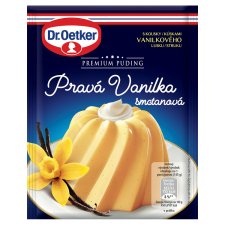 Dr. Oetker Premium Puding Pravá vanilka smotanová 40 g