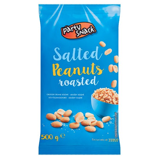 Party Snack Pražené solené lúpané arašidy 500 g