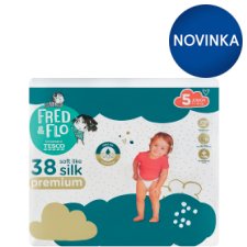 Fred & Flo Premium Nappies Junior 5 11-18 kg 38 pcs