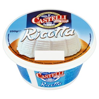 Castelli Ricotta polotučný mäkký srvátkový syr 250 g