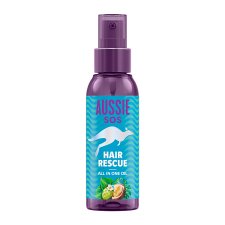 Aussie SOS Hair Rescue All In One Hair Oil 100ml Hydrated Hair for 100 Hours