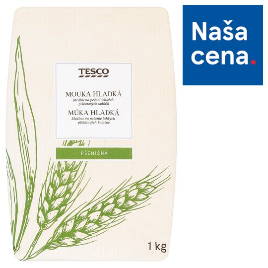 Tesco Múka hladká pšeničná 1 kg